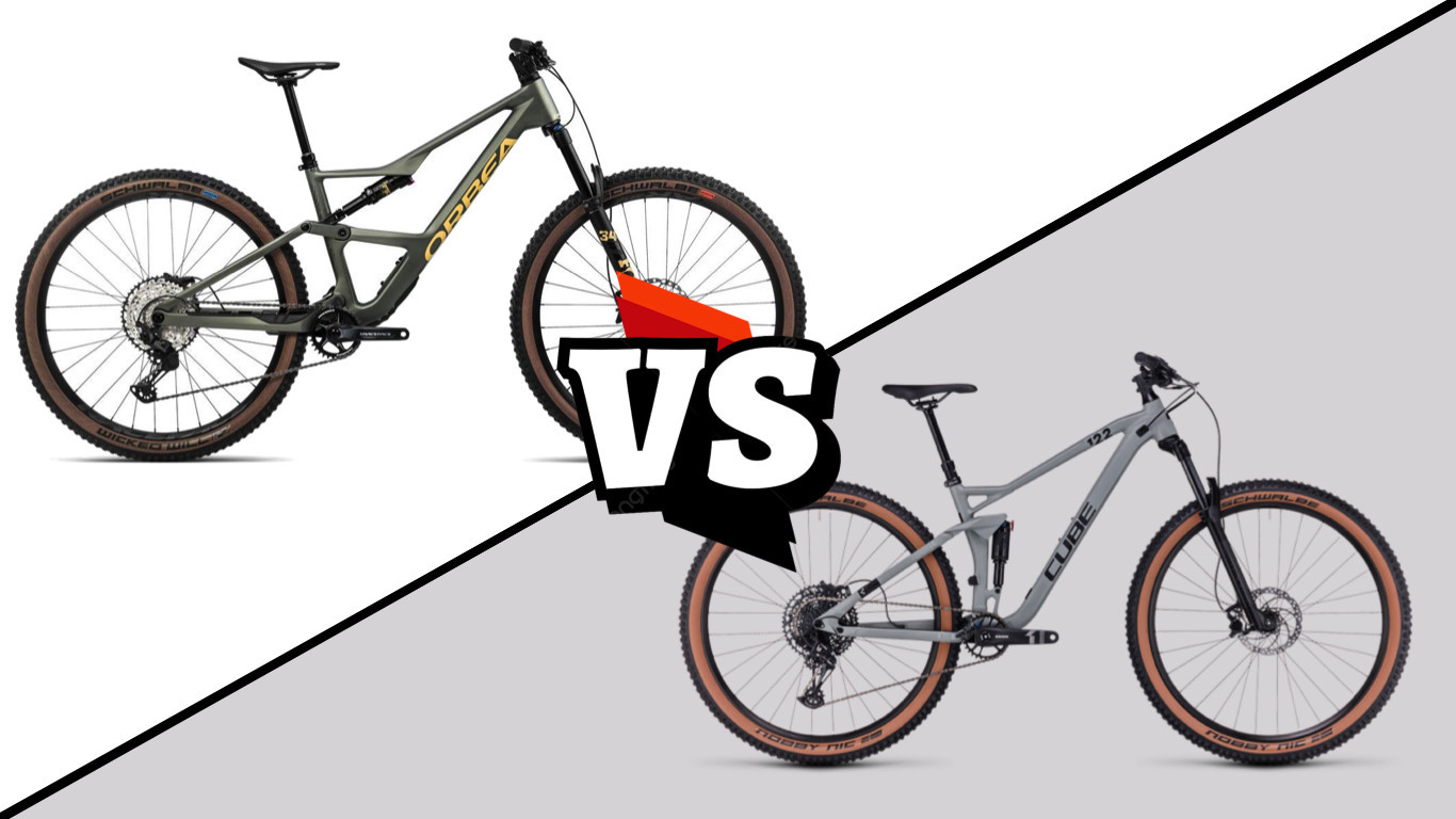 Orbea Occam SL H30 vs Cube Stereo ONE22 Pro: comparativa MTB trail | BikeTime Guadalajara
