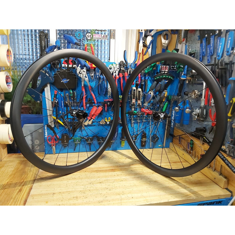 ROAD CARBON WHEELS WW38 Asy 26. WaikyWheels