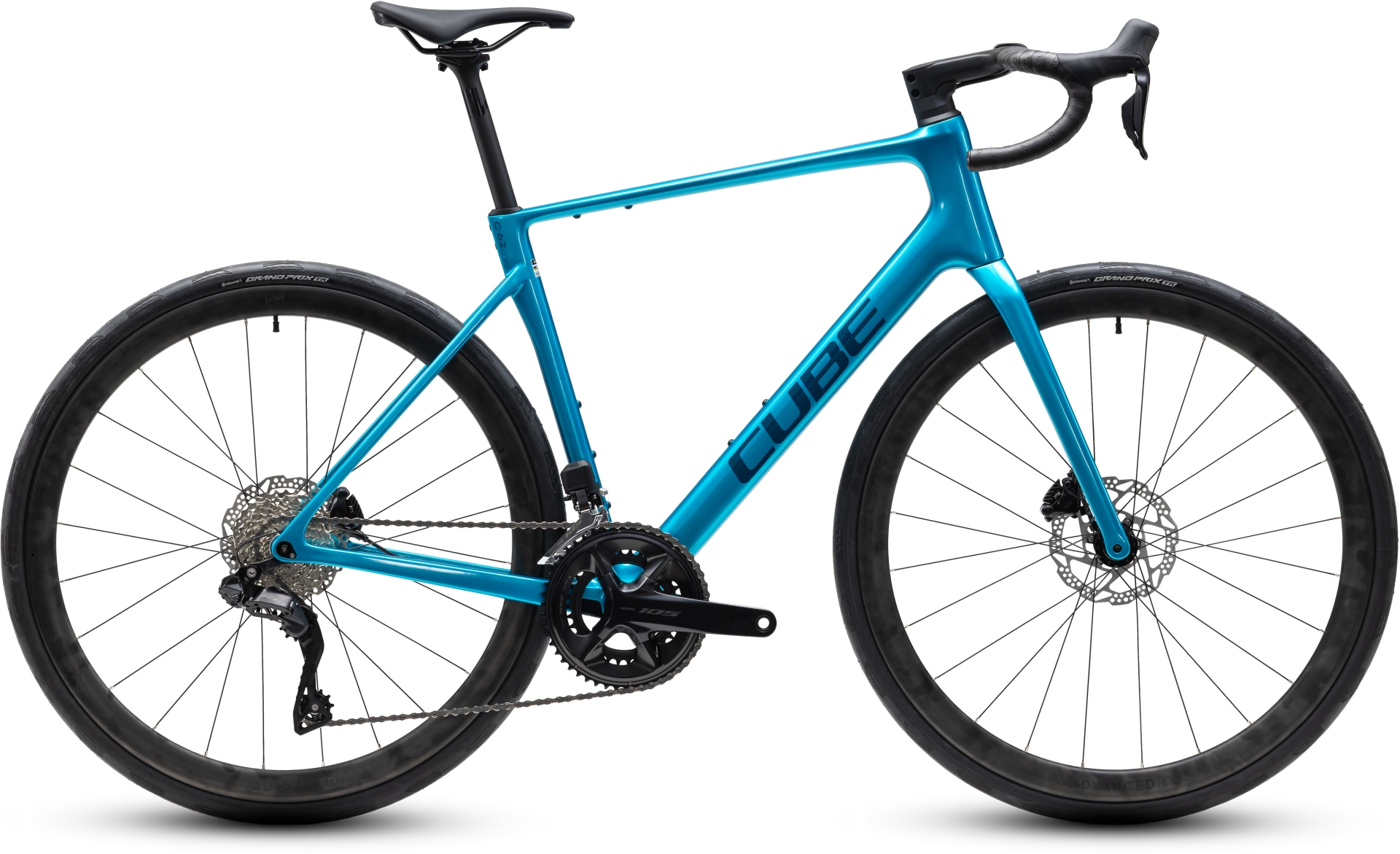 Cube Attain C 62 SLX metallic BLUE